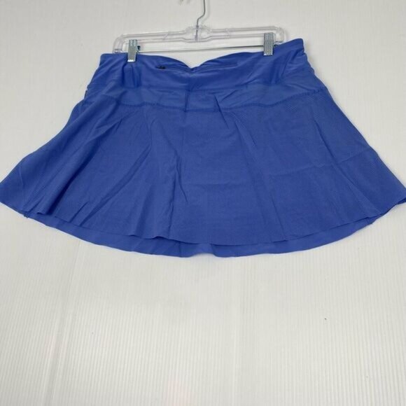 Spyder Active Sports Womens size Large  Blue SKORT Pockets Golf NEW NWT. - Picture 2 of 16